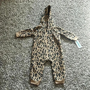 Carter’s Baby Leopard Sherpa Jumpsuit